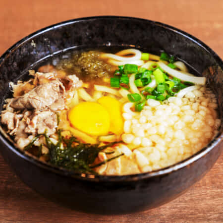 むねひろうどん / Specialty Munehiro Udon｜池袋でたこ焼きのデリバリーならたこ焼 元祖どないや池袋店