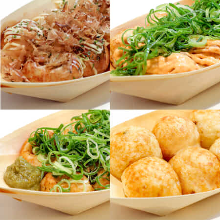 【おすすめ】池袋どないやセット　16個入り / Ikebukuro Donaiya Set (16 pieces)｜池袋でたこ焼きのデリバリーならたこ焼 元祖どないや池袋店