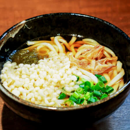 たぬきうどん / Tanuki Udon｜池袋でたこ焼きのデリバリーならたこ焼 元祖どないや池袋店
