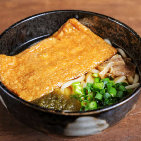 きつねうどん / Udon with Deep-Fried Tofu｜池袋でたこ焼きのデリバリーならたこ焼 元祖どないや池袋店